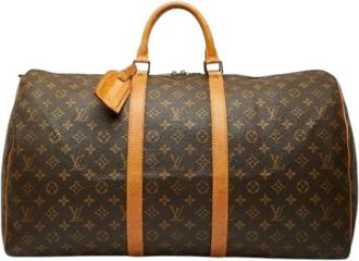 Louis Vuitton Pre-owned Weekend Bags, female, Brown, Size: ONE SIZE Pre-owned Vintage Weekend Bag