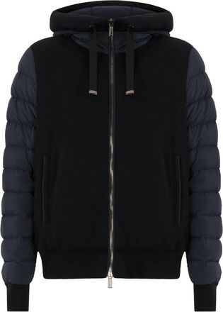 Moorer Flavia Hooded Jacket - Dames - Winterjassen - Zwart - XL - Wol - Jassen