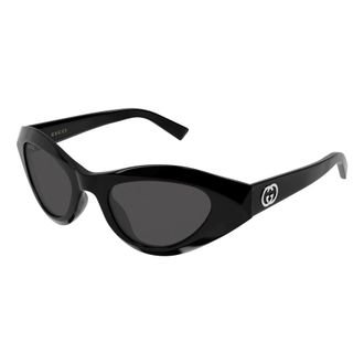 Gucci Gg2201S Zonnebril - Dames - Accessoires - Zwart - Maat: 50 MM Nylon
