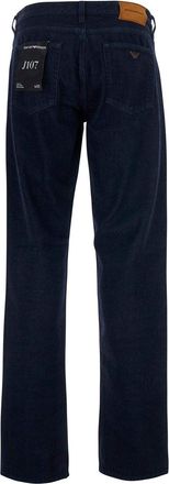 Emporio Armani Straight-Leg Denim Jeans - Blue