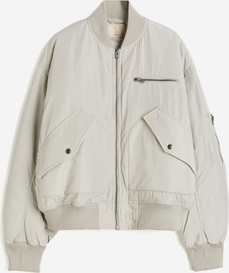 H&M Daunen-Pilotenjacke - Brown