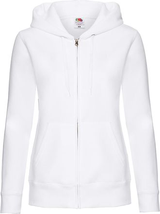 Fruit Of The Loom Fruit of the Loom Dames/Dames Premium Sweat Hoodie (Wit)
