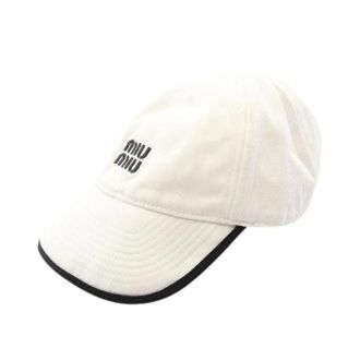 Miu Miu Pre-owned Accessories, female, White, Size: ONE SIZE Pre-owned Cotton Cap