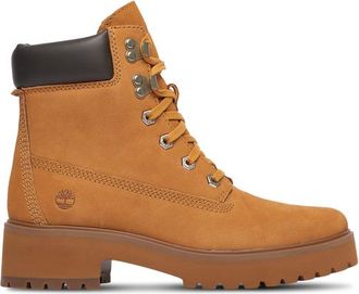 Timberland Womens Carnaby Cool 6 Boots - Black/Wheat Size 10.0