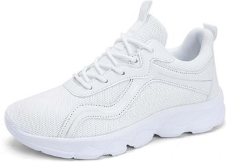 Generic Shoes for Mens Womens Ladies Breathable Sneakers with Memory Foam Lightweight Comfortable Wedge Walking Tennis Travel Easy Walk Trainers Spring Summer