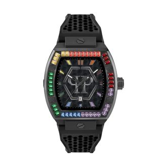 Philipp Plein Accessoires, Heren, Zwart, ONE Size, The Hexagon Phantom
