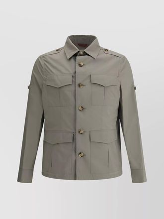 Brunello Cucinelli waterproof cotton canvas jacket