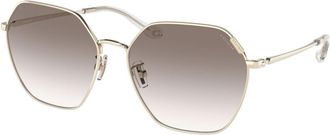 Coach HC7132 C7998 90058G Womens Sunglasses Gold Size 58