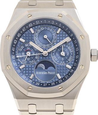 Audemars Piguet Royal Oak Perpetual Calendar Automatic Moon Phase Mens Watch 26674ST.OO.1320ST.01