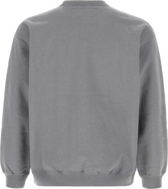 Yohji Yamamoto Mens Shirt Sweatshirt Gray Cotton Sweater