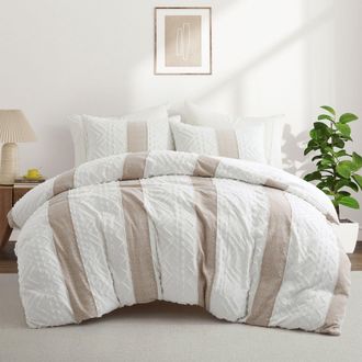 Puredown Duvet Cover Set with Pillowcase