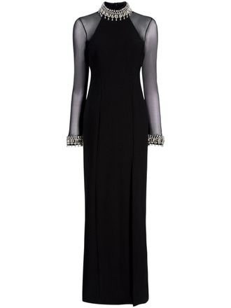 Cinq &agrave; Sept Loretta dress - women - Viscose/Elastane/Polyester - 2 - Black