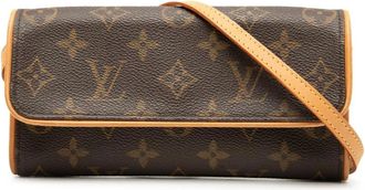 Louis Vuitton Pre-owned Cross Body Bags, female, Brown, Size: ONE SIZE Pre-owned Printed Leather Bag