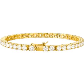 Untamed Petals Zoe Tennis Bracelet in Gold at Nordstrom