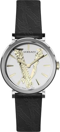 Versace Virtus Barocca Collectie Horloge - Dames - Horloges - Grijs - ONE Size - Accessoires