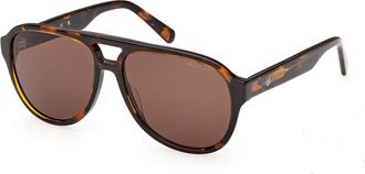 GANT GA00037 52E Mens Sunglasses Tortoiseshell Size 56