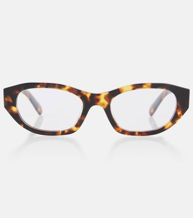 Logo oval glasses