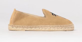 Maneb&igrave; Espadrillas Manebi in camoscio con logo ricamato