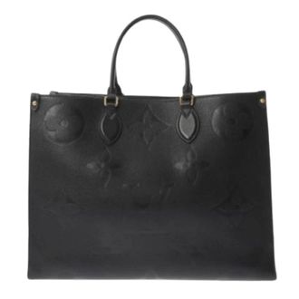 Louis Vuitton Pre-owned Tote Bags, female, Black, Size: ONE SIZE Pre-owned Vintage Leather Tote Bag