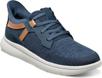 Florsheim Fleet Knit Elastic Sneaker in Navy Multi at Nordstrom, Size 11.5