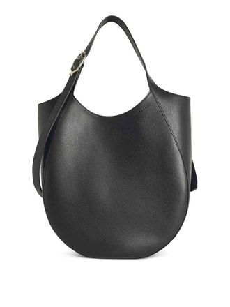 Longchamp Xl Black Leather Bag