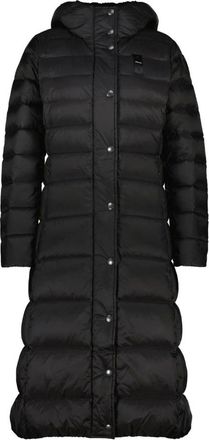 Blauer Cappotto Anita con Imbottitura in Piuma - - Coats - Donna - Nero - M