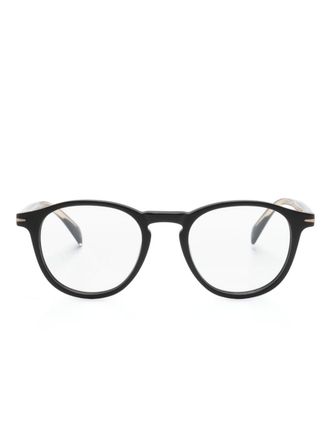 Eyewear by David Beckham Occhiali tondi - Nero