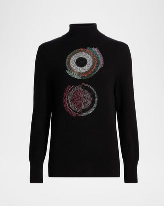 Libertine - Libertine Sonia Crystal Cashmere Turtleneck Sweater