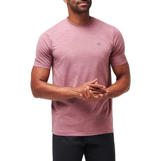 Travis Mathew Scenic Vista Logo T-Shirt in Heather Roan Rouge at Nordstrom Rack, Size Xx-Large