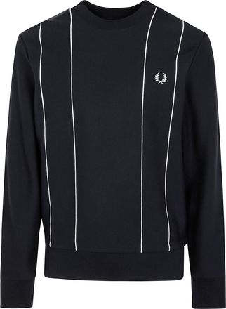 Fred Perry Pinstripe Sweatshirt