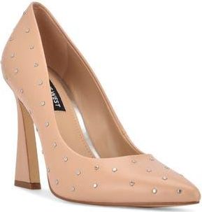 Nine West Tenry Pointed Toe Pump in Light Pink 680 at Nordstrom Rack, Size 6.5
