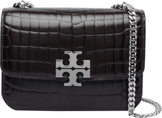 Tory Burch Small Eleanor Croc Convertible Shoulder Bag