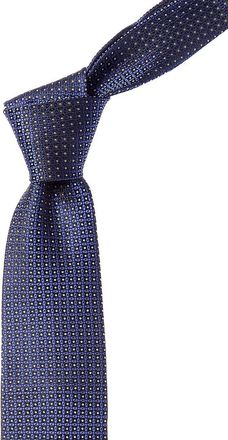 Canali Blue Silk Tie