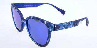 Italia Independent II IS009 GEM.022 Mens Sunglasses Blue Size 55