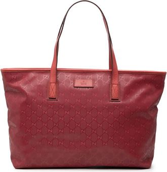 Gucci Pre-owned Gucci Medium GG Imprime Tote Ladies 211137 486628
