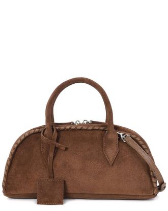 Tiffany & Fred Suede & Leather Top Handle Bag
