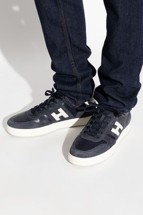 Hogan Sports Shoes H-TV, Mens, Navy Blue