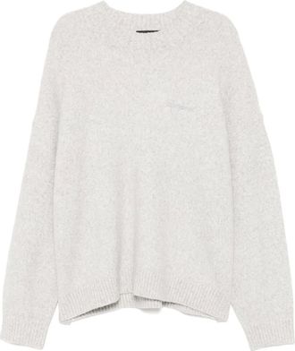 Represent Maglione con filato screziato - Grigio