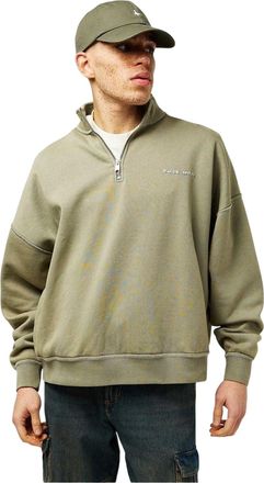Jack Wills Heren Fleece Sweatshirt (Zilveren Salie)