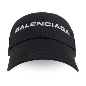 Balenciaga Logo Cap - Heren - Petten - Zwart - S - Accessoires
