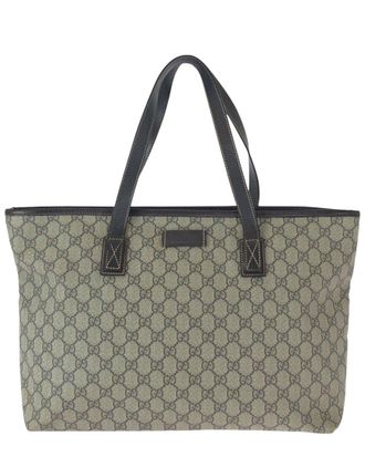Gucci Gg Supreme Tote Shoulder Bag (Authentic Pre-Loved)