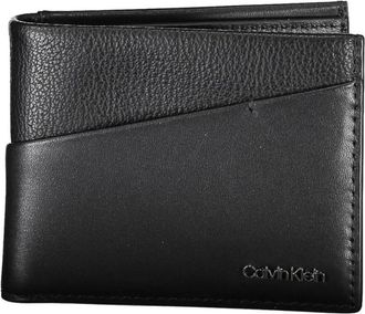 Calvin Klein Rfid Wallet - Heren - Portefeuilles - Zwart - ONE Size - Leer - Accessoires