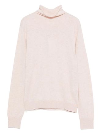 Yerse turtleneck long-sleeve sweater - women - RWS Wool/Organic Cotton - M - Neutrals