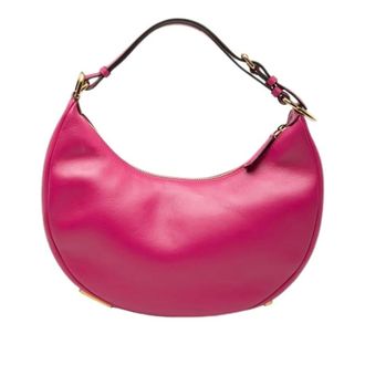Fendi Pre-owned Fendigraphy Hobo - Dames - Pre-owned - Roze - Maat: ONE Size Leer
