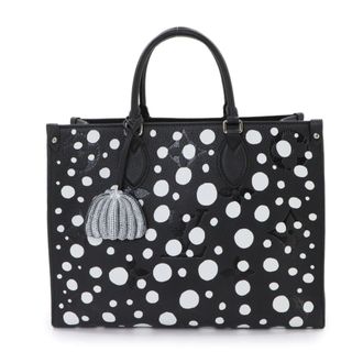 Louis Vuitton Black Monogram White Monogram Empreinte Handbag Tote Bag (Pre-Owned)