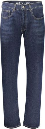 North Sails Blu Cotton Jeans - Heren - Regular Fit Jeans - Blauw - W33 - Katoen - Jeans