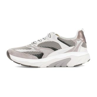 Gabor Schoenen, Dames, Beige, 40 EU, Leer, Rollingsoft Low Sneaker