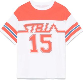 Stella McCartney logo-print T-shirt - kids - Organic Cotton - 10 - White