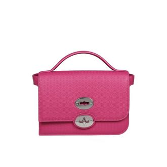 Zanellato Ella Cachemire Blandine Handbag In Fuchsia Color Leather