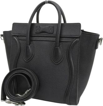 Celine Pre-owned Mini Bags, female, Black, Size: ONE SIZE Pre-owned Vintage Mini Handbag